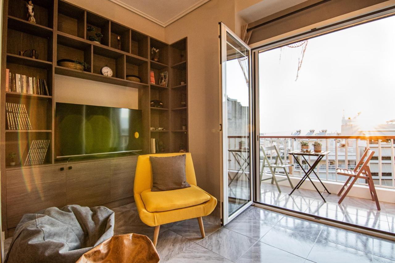 Vintage Apartment In Athens-Zografou Exterior foto